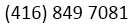 Phone number